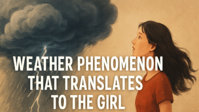 Weather Phenomenon That Translates To The Girl